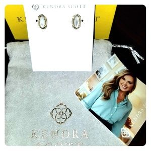 Kendra Scott Emery Gold Studded Earrings